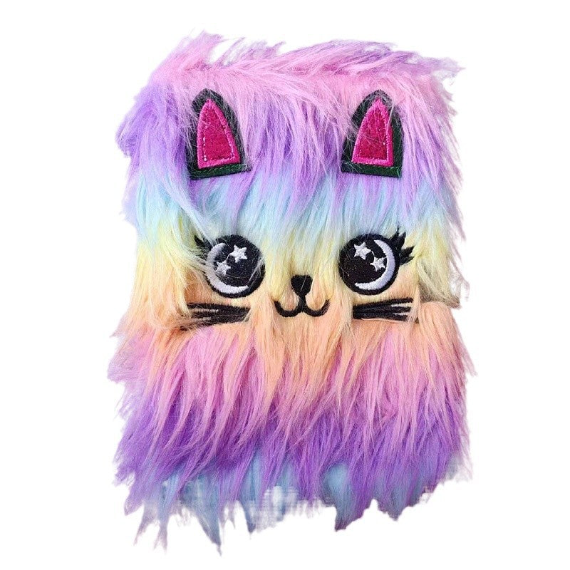 Wholesale Cute Cat Lockable High-Value Hand Ledger Notebook